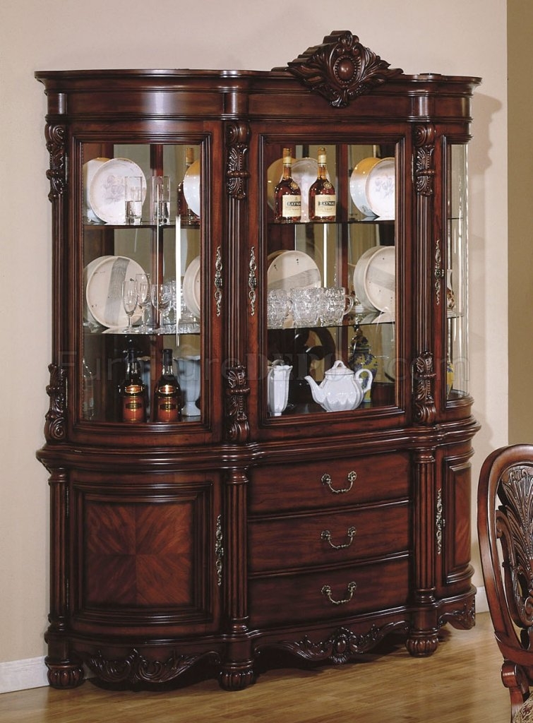 Traditional china cabinet 2