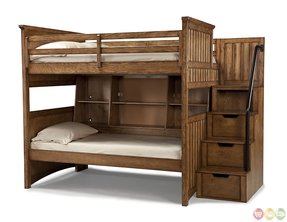 Twin Over Full Bunk With Stairs - Ideas on Foter