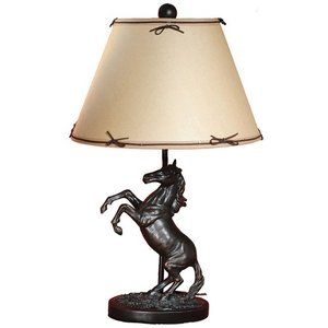 western style table lamps