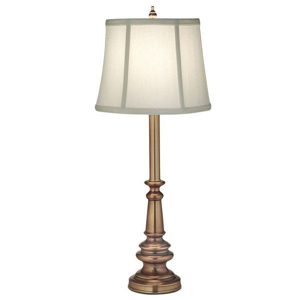 25 Inch Buffet Lamp Antique Brass BL-AC9639-AB