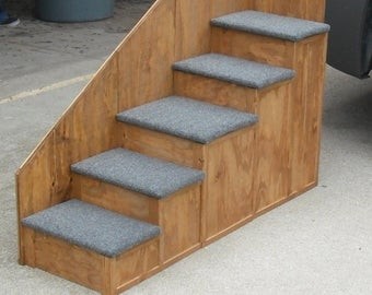 Dog steps for bed 30 2024 inches high