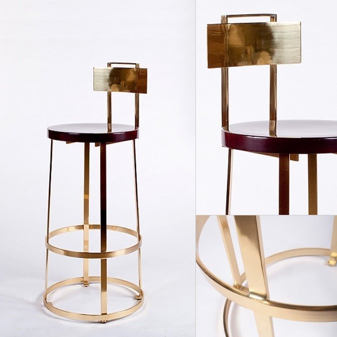 Brass stools