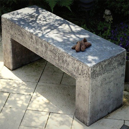 Concrete garden benches 1