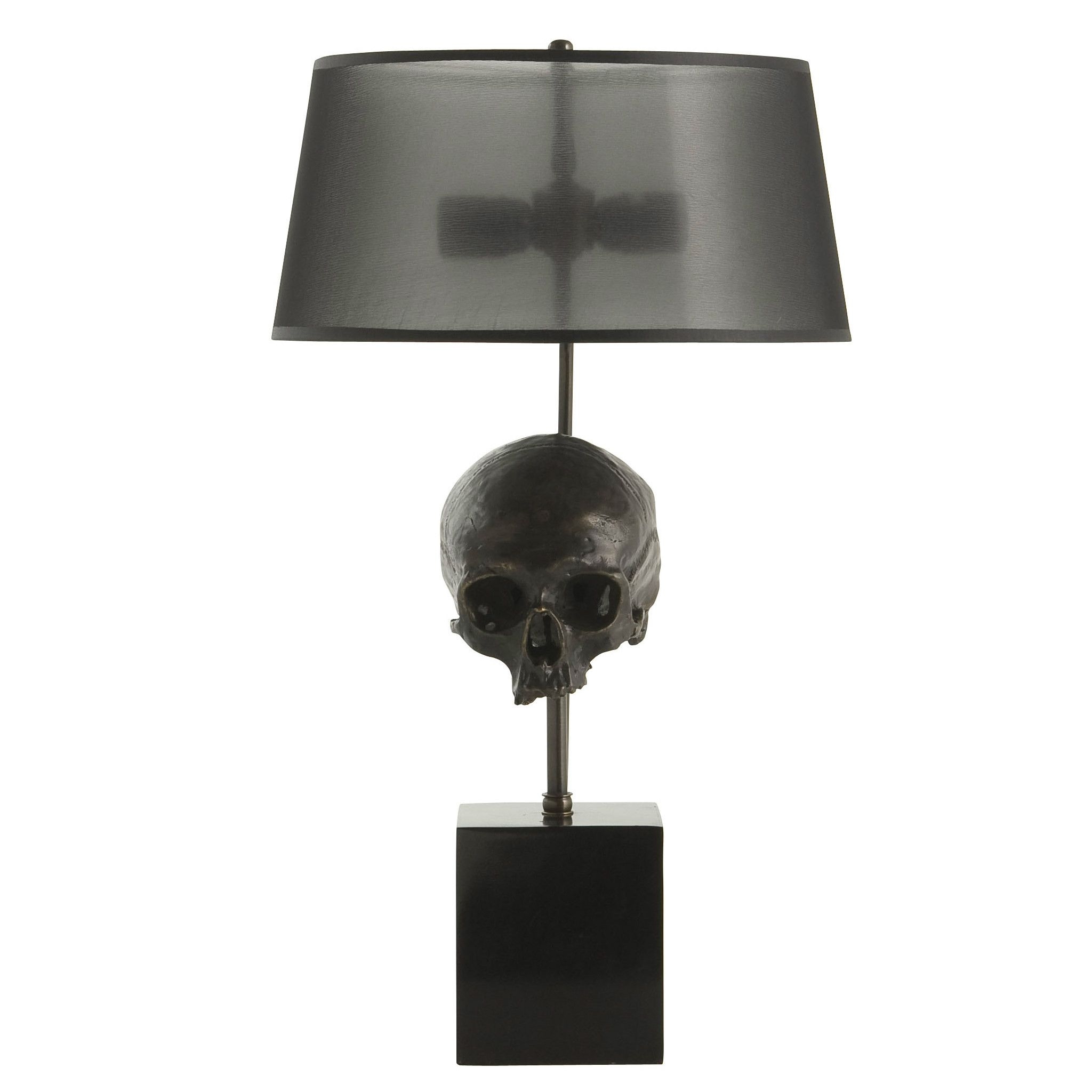 Skull deals floor lamp