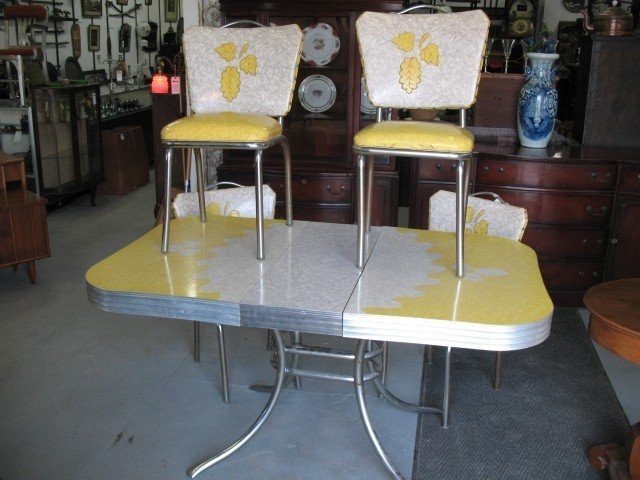 Awesome retro kitchen table chairs Kitchen Dinette Sets Ideas On Foter