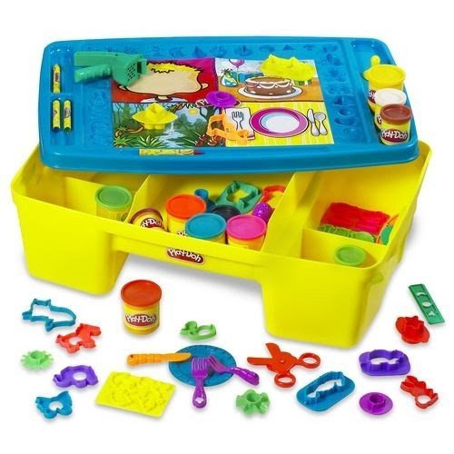 play doh store and play table