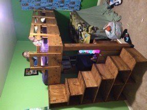 Loft Bed With Storage Steps - Foter