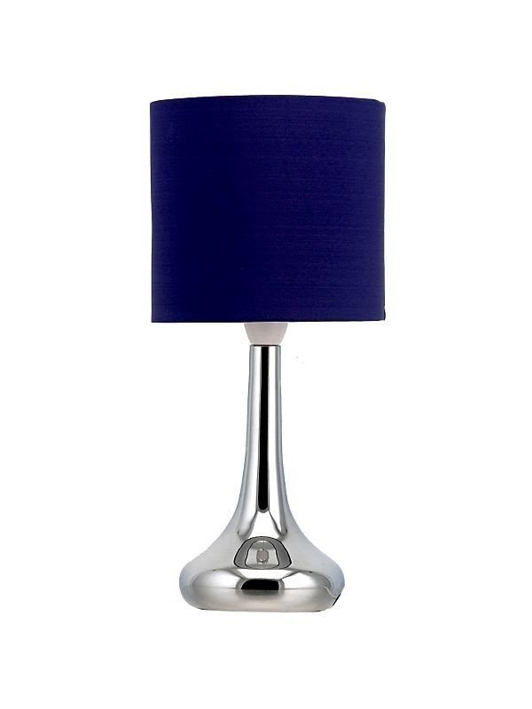 navy blue bedside lamps