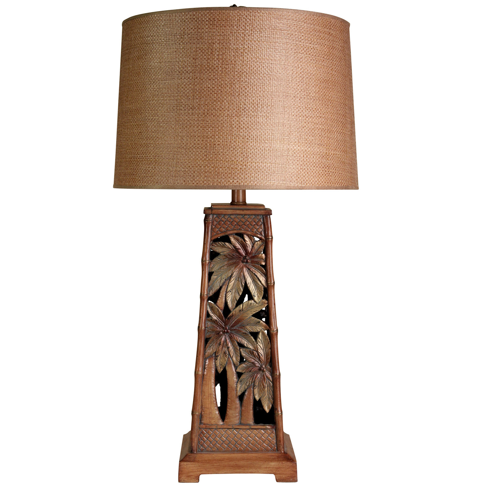 "Palm Tree" Tropical Inspired Table Lamp