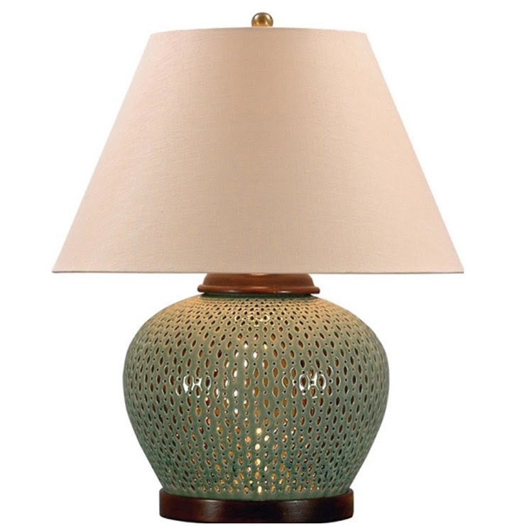 Porcelain table lamps for living room