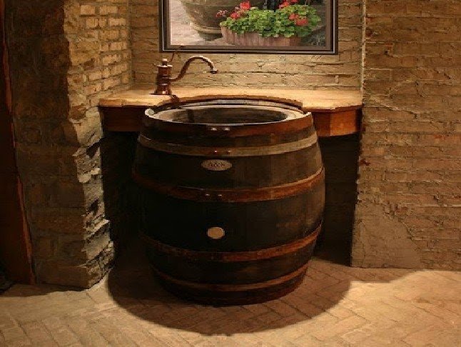 rustic bathroom sink ideas