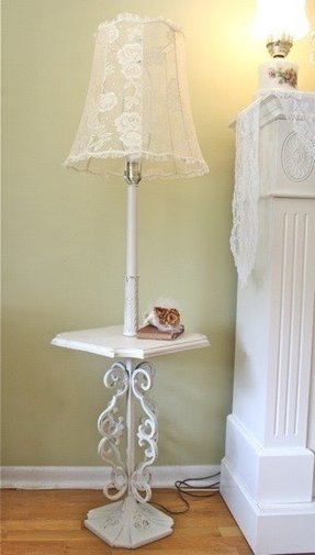 Shabby Chic Floor Lamps - Foter