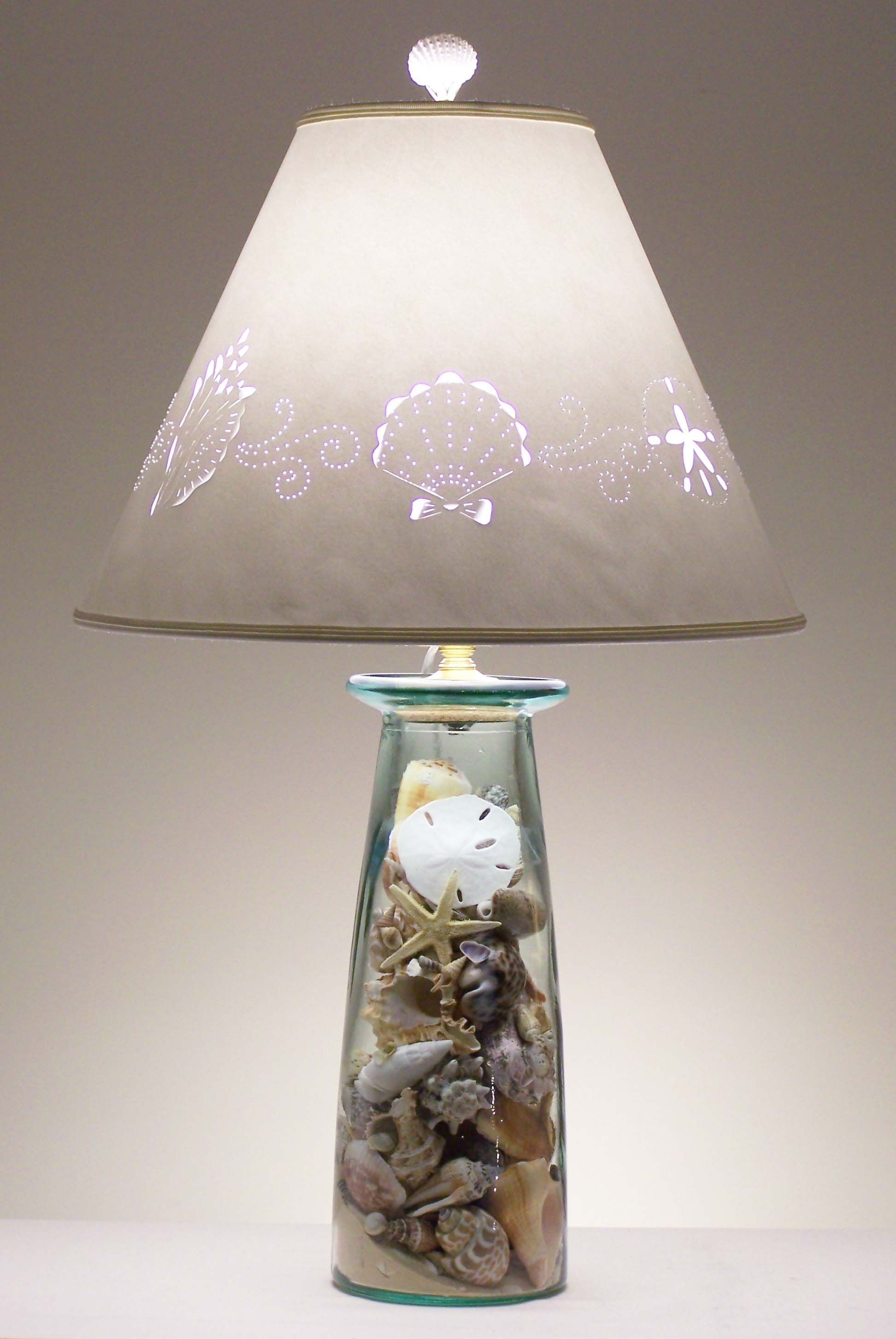 seaside themed lamp shades