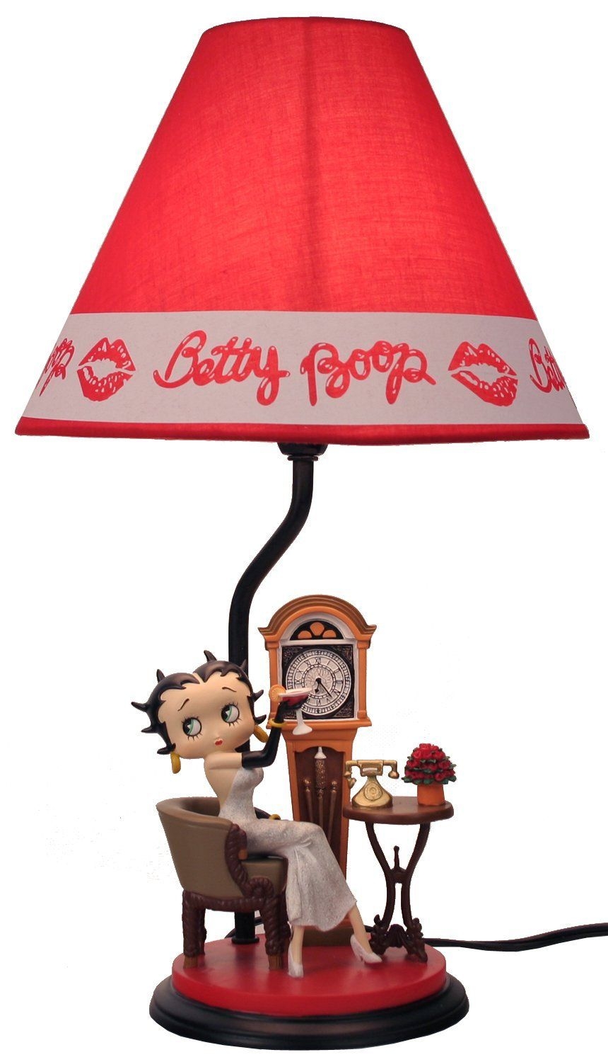 Betty Boop Boudoire Lamp,16.60"H