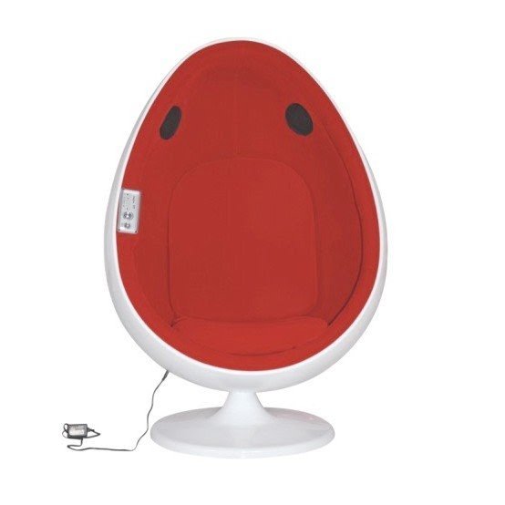 Home fiberglass items leisure chair egg chair with speaker