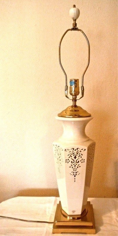 Lenox Quoizel Table Lamp