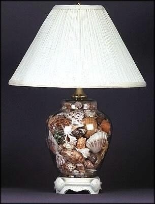 Seashell lamp 1