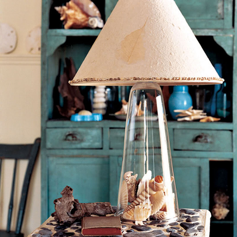 Seashell lamp 8