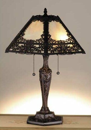 Victorian lighting one on each night stand just my style