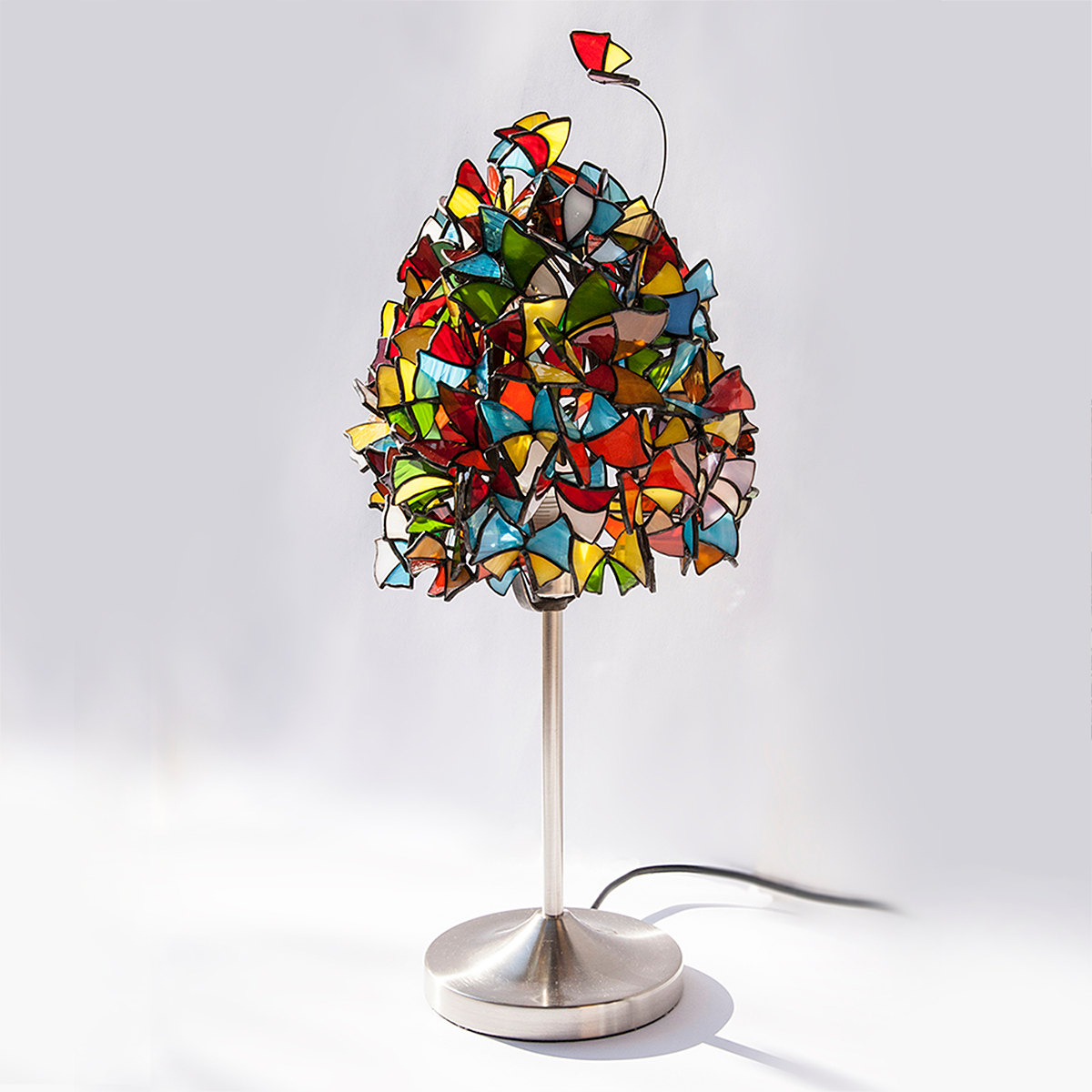 Stained Glass Butterfly Lamp Ideas On Foter