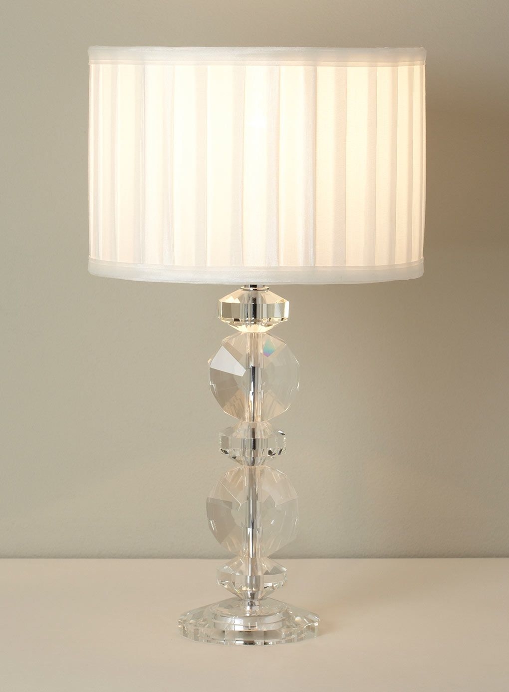 crystal bedside lights