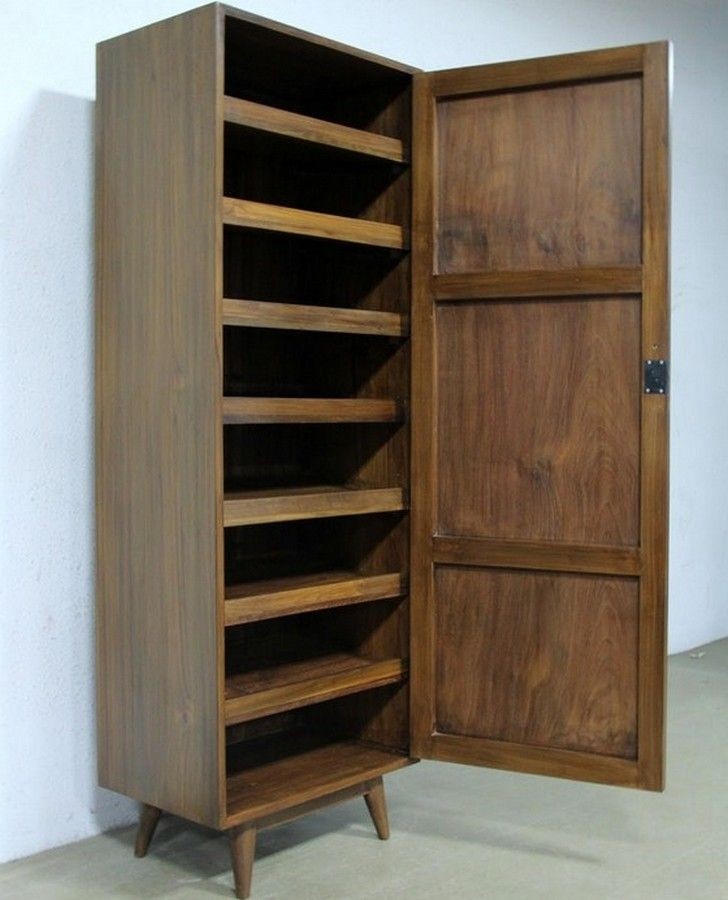 tall shoe storage cabinet with doors