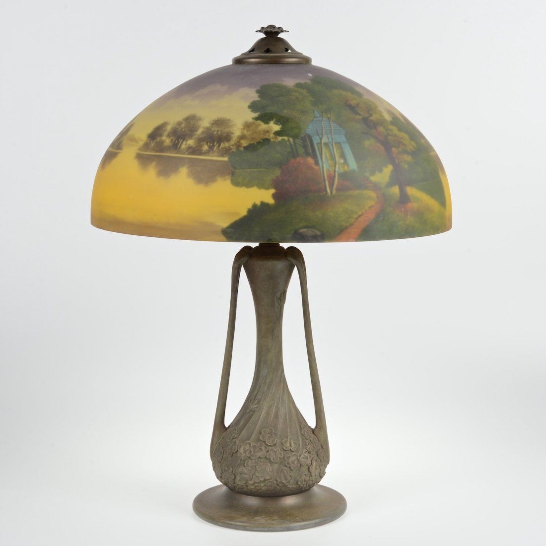 reverse painted lamps for sale