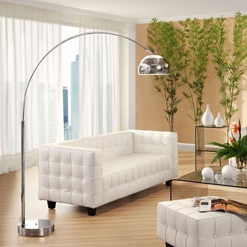 Lamp for sectional sofa