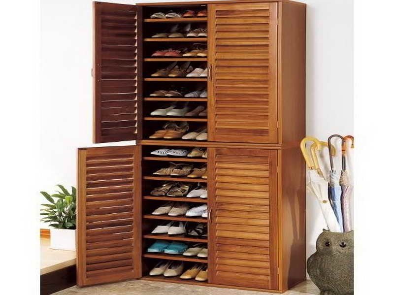 wooden shoe organizers for closets