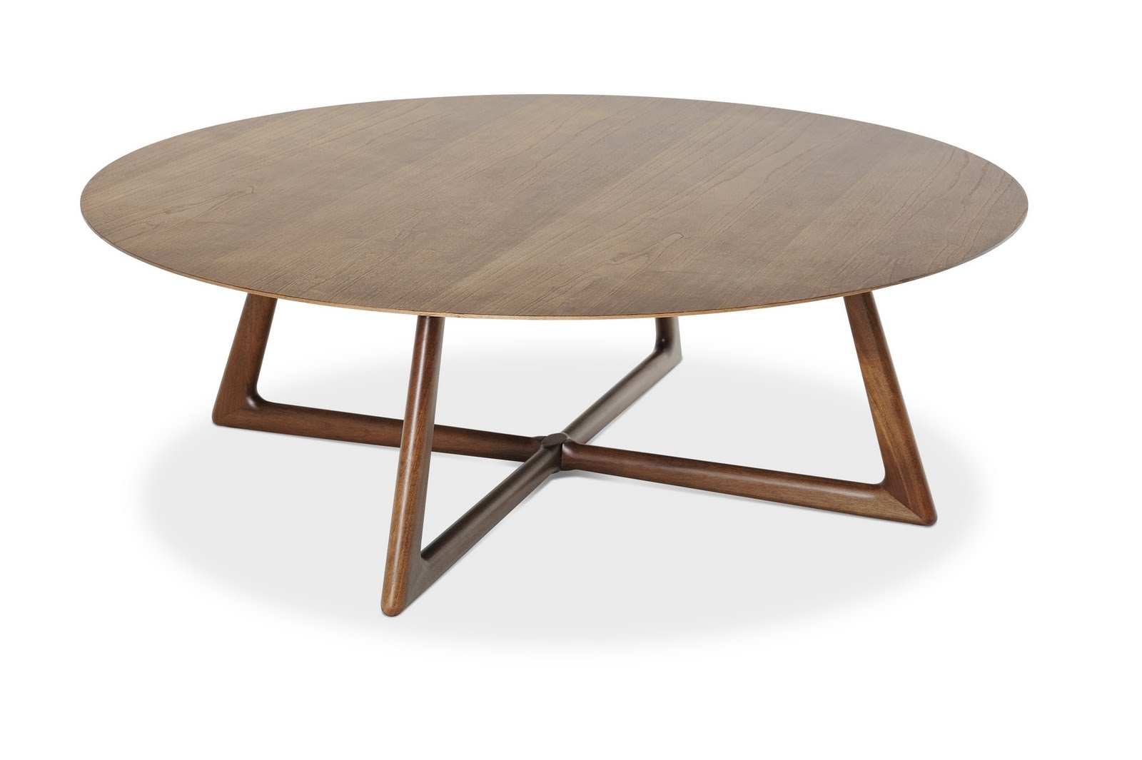 Oval wood table 5