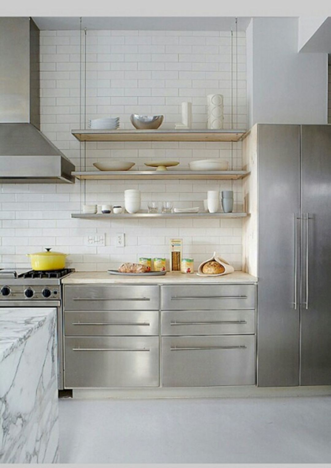 Stainless Steel Kitchen Shelves - Foter