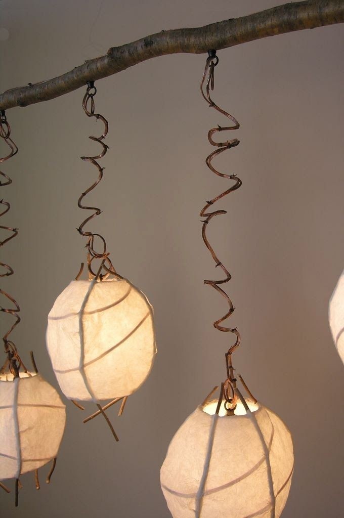 hanging paper lamp