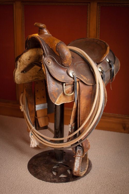 Saddle style bar stools 5