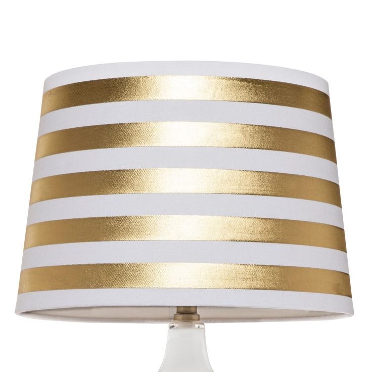 Striped lamp shades 1