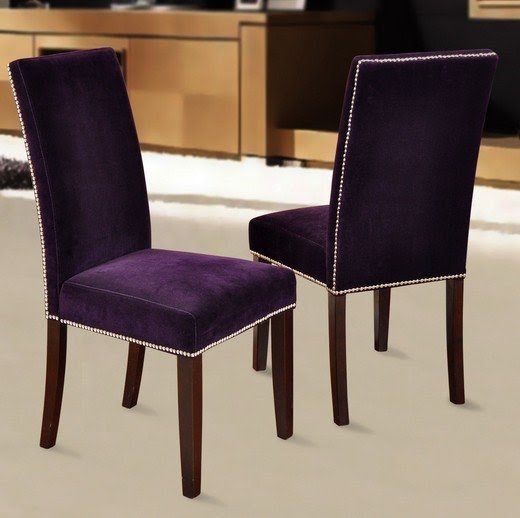Top 8 purple dining room chairs