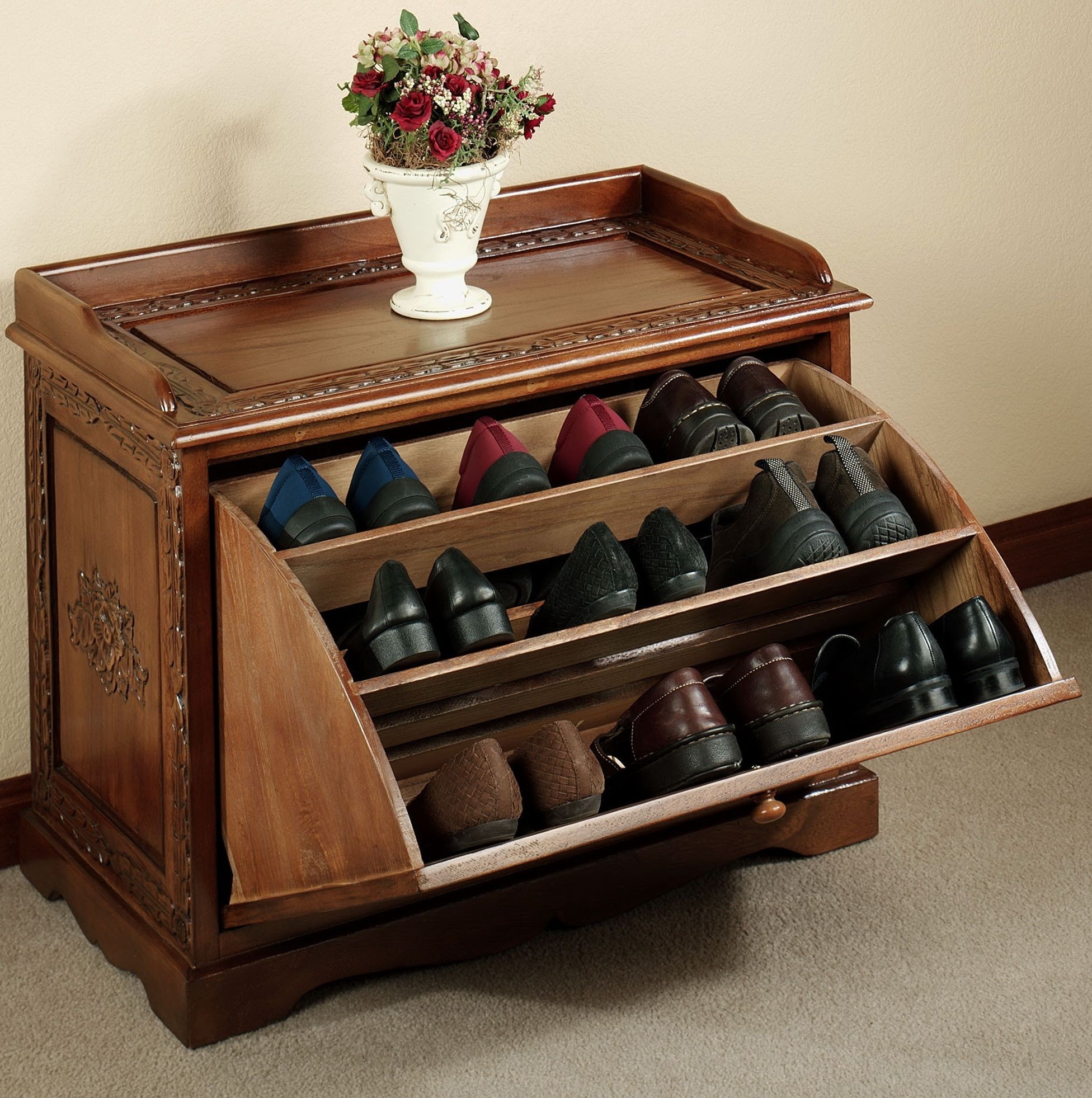 10 Best Shoe Cabinets With Doors Foter