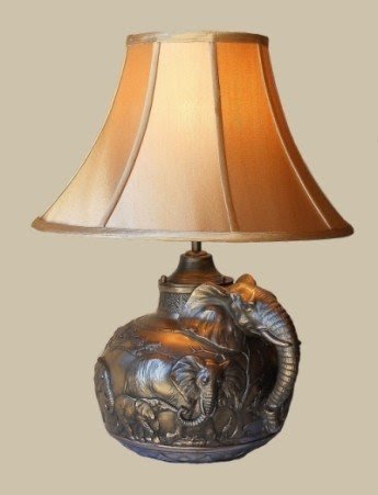African table lamp 23