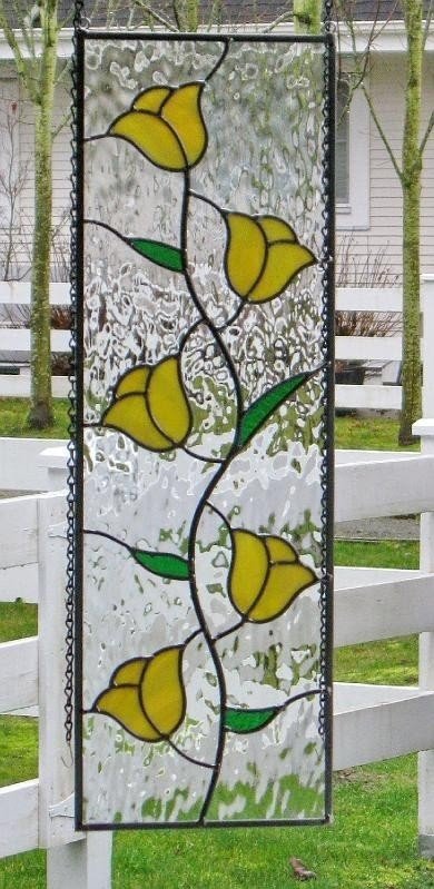 Art glass panels for windows 1