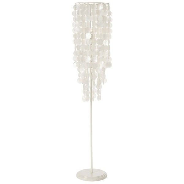 capiz shell table lamp