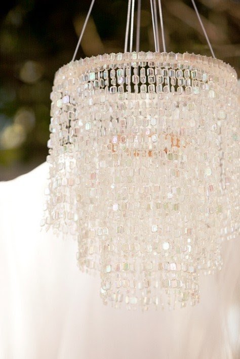 Glass beaded deals lamp shades