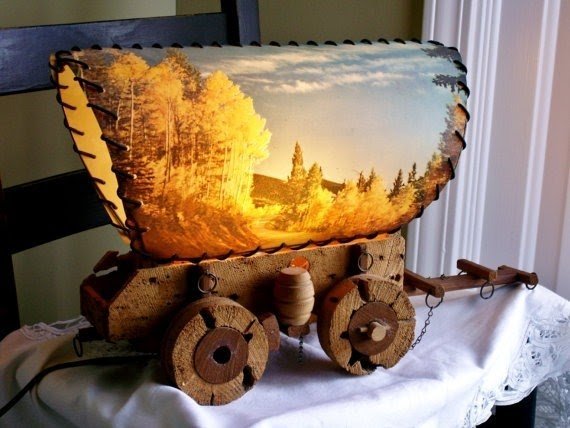 Covered wagon lamp 43