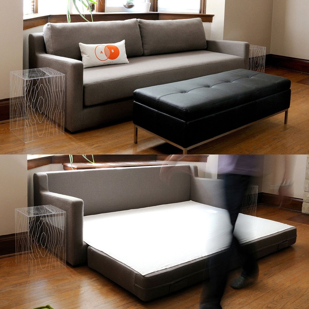 Full size flip sofa