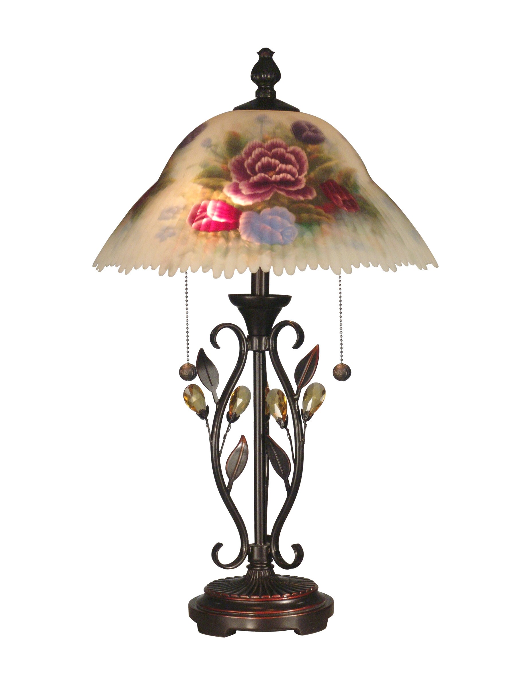 hand painted tiffany lamps