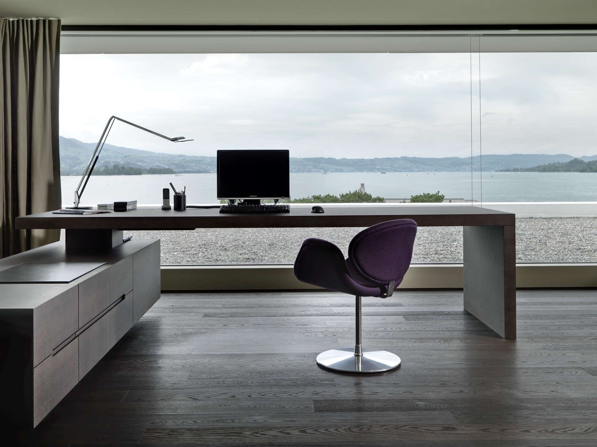 L shaped desk modern