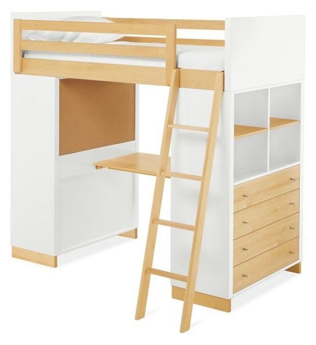 Loft Bed With Desk And Drawers Ideas On Foter