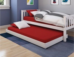 Twin platform bed with trundle 18