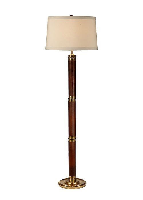 Antique Solid Brass Floor Lamp - Foter