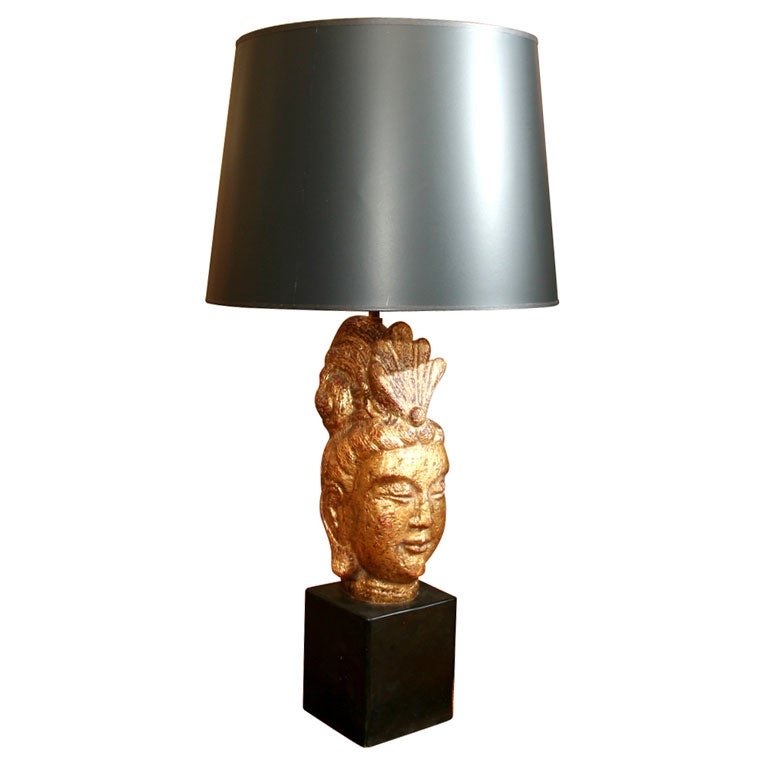 Buddha table lamp