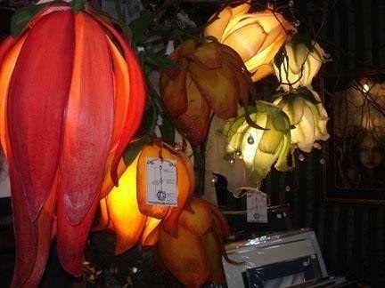 Custom lotus lamp