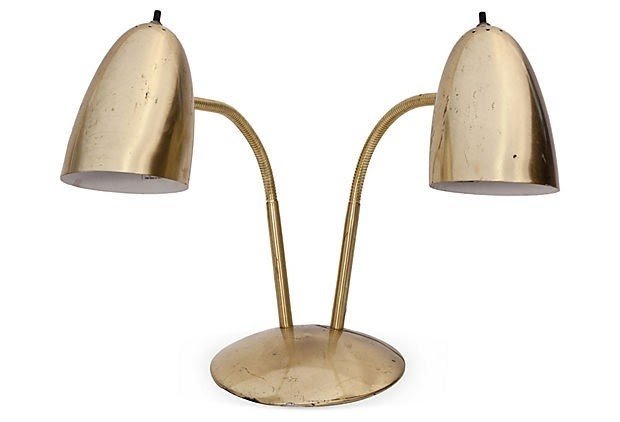 double reading lamp